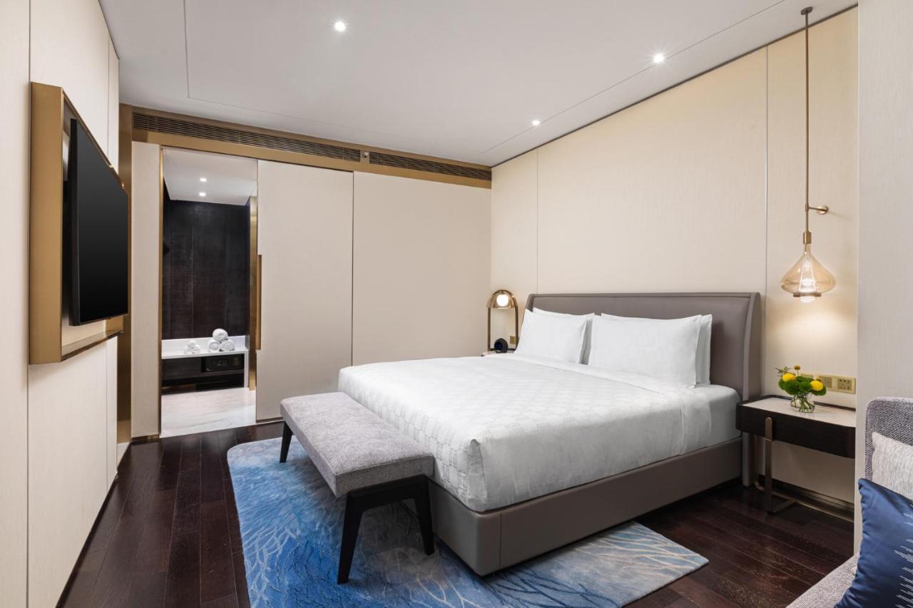 HUALUXE Shanghai Changfeng Park, an IHG Hotel Bagian luar foto