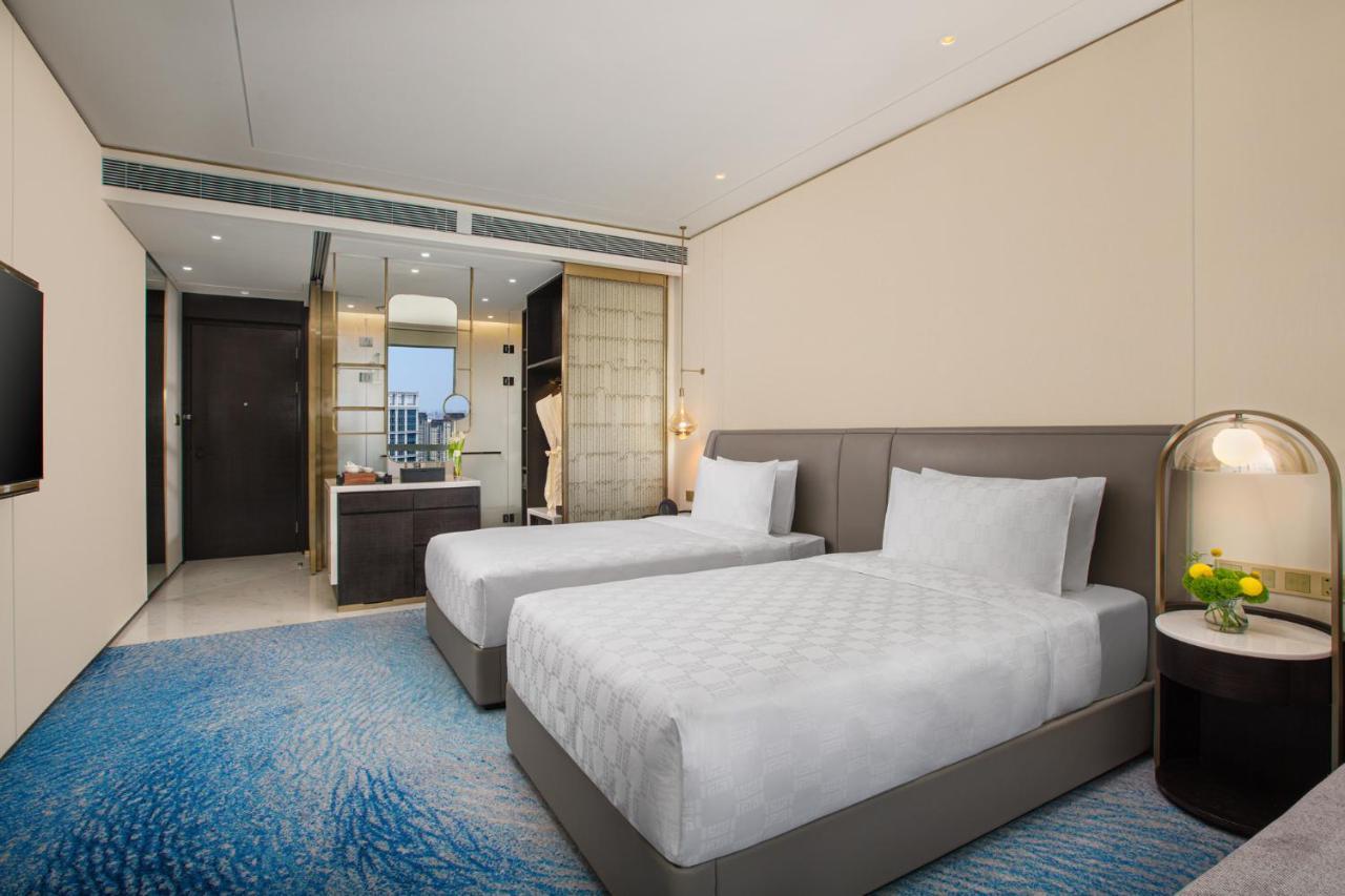 HUALUXE Shanghai Changfeng Park, an IHG Hotel Bagian luar foto