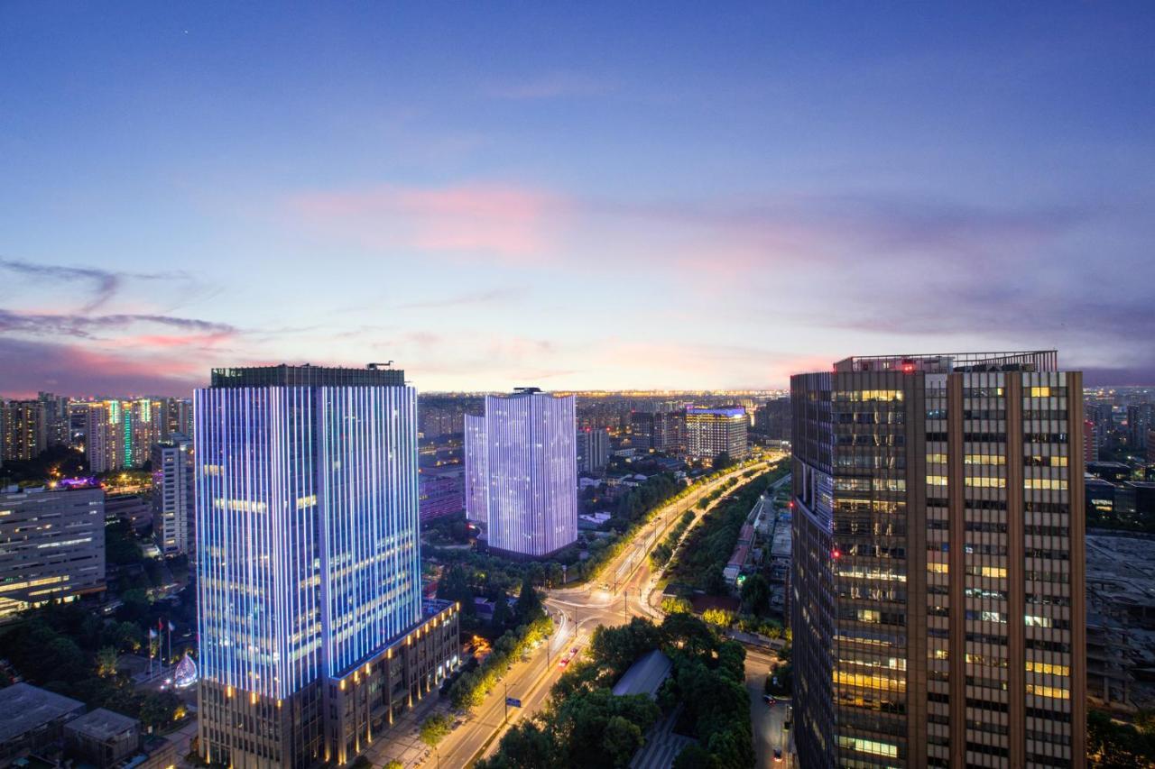 HUALUXE Shanghai Changfeng Park, an IHG Hotel Bagian luar foto