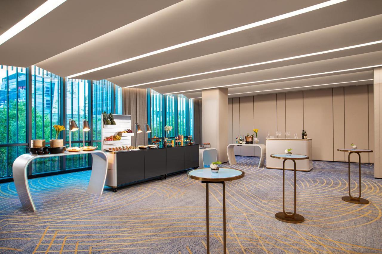 HUALUXE Shanghai Changfeng Park, an IHG Hotel Bagian luar foto