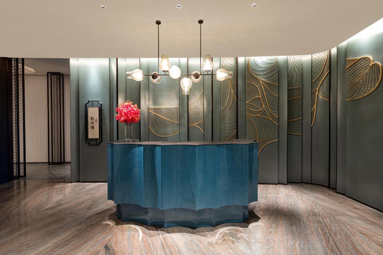 HUALUXE Shanghai Changfeng Park, an IHG Hotel Bagian luar foto